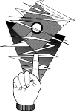Hand Balancing Computer Disk On Finger-9k